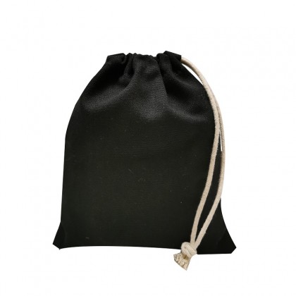 Small Canvas Drawstring Pouch